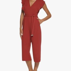 Tommy Hilfiger womens Flutter Jumpsuit